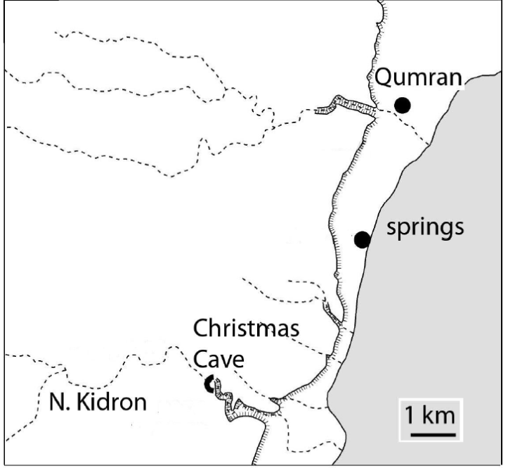 Fig-1-Location-map-of-Christmas-Cave-at-the-Nahal-Kidron-canyon-SSW-of-Qumran.png